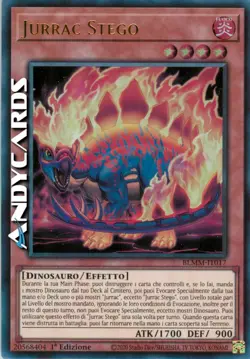 Prevendita JURRAC STEGO • Ultra R • BLMM IT017 • 1Ed • Yugioh! • ANDYCARDS - Image 1