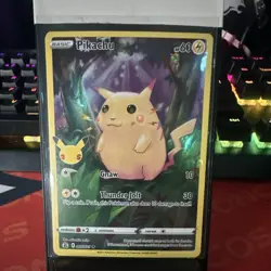 Pokemon Pikachu 005/025 Celebrations Full Art Holo Rare Basic 60 HP English - Image 1