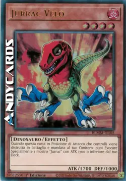 Prevendita JURRAC VELO • Ultra R • BLMM IT105 • 1Ed • Yugioh! • ANDYCARDS - Image 1