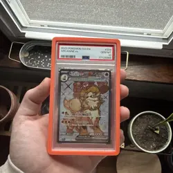 2023 Pokemon SVI EN ARCANINE EX #224 GEM MT PSA 10 FULL ART - Image 1