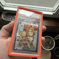 2023 Pokemon SVI EN ARCANINE EX #224 GEM MT PSA 10 FULL ART - Image 2