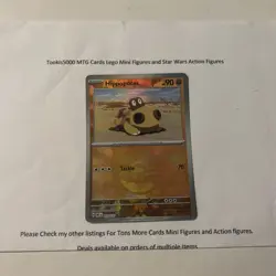 HIPPOPOTAS MASTER BALL POKEMON 052/131 Prismatic Evolutions - Image 1