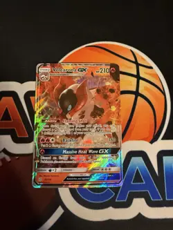 Pokemon TCG Volcarona GX Sun & Moon - Cosmic Eclipse 35/236 Holo Ultra Rare - Image 1