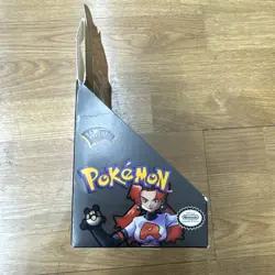 Vintage Pokemon WOTC Team Rocket Theme Deck Display Box - Image 4