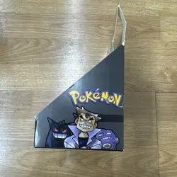 Vintage Pokemon WOTC Team Rocket Theme Deck Display Box - Image 5