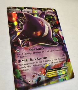 Gengar EX 34/119 Pokemon TCG XY Phantom Forces Ultra Rare Holo NM - Image 5
