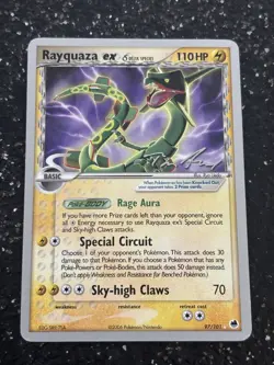 Pokemon TCG Rayquaza ex 97/101 World Championships 2007 - Image 1
