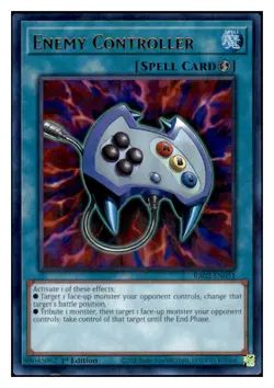Yugioh Enemy Controller RA02-EN051 Ultra Rare NM - Image 1