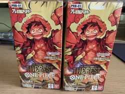 Sealed Japanese PRB-01 One Piece Card Game The Best Booster Box (US Seller) x2 - Image 1