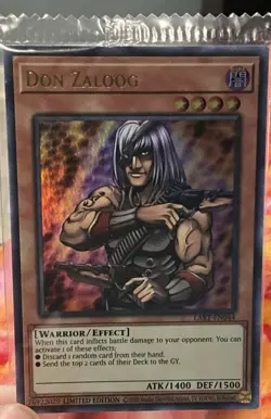 Yugioh - Don Zaloog X2, Traptrix Allomerus, Exodia Necrosis Promo Card Lot - Image 1