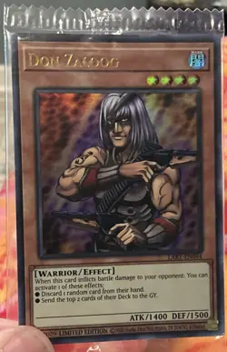 Yugioh - Don Zaloog X2, Traptrix Allomerus, Exodia Necrosis Promo Card Lot - Image 4