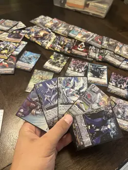CARDFIGHT VANGUARD 96 x CARD LOT - Near Mint / LP Holos And Commons - Image 1