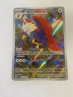 BRAVIARY (IR) - 214/191⚡SURGING SPARKS (SSP)⚡POKEMON CARD ENGLISH - Image 2