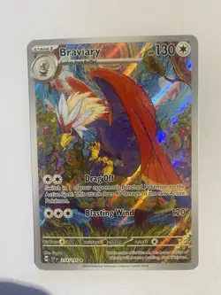 BRAVIARY (IR) - 214/191⚡SURGING SPARKS (SSP)⚡POKEMON CARD ENGLISH - Image 3