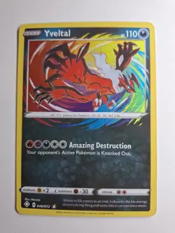 Pokemon - Yveltal - 046/072 - Shining Fates - Amazing Rare - NM - Image 4