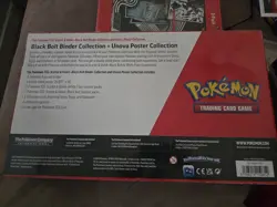 (2) Pokemon Black Bolt & White Flare Poster & Black Bolt Binder Sams Club Bundle - Image 2