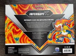 Pokemon Infernape V Collection Box **packs have fallen within the box** - Image 2