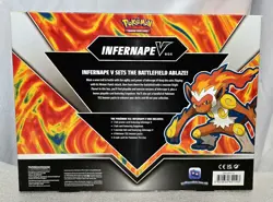 INFERNAPE VBox Fusion Strike Lost Origin Pokemon TCG Factory Sealed 2022 - Image 2