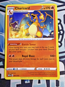 2025 Charizard McDonald’s Promo Pokemon Dragon Discovery - M24 001/015 HP - Image 1