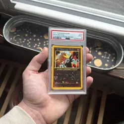 2001 POKEMON GAME ENTEI REV. FOIL POKEMON 3 MOVIE PROMO #34 MINT PSA 9 SWIRL - Image 1