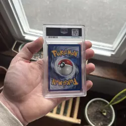 2001 POKEMON GAME ENTEI REV. FOIL POKEMON 3 MOVIE PROMO #34 MINT PSA 9 SWIRL - Image 3