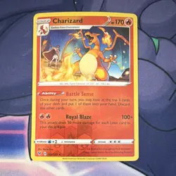 Pokemon Charizard Rare Reverse Holo Vivid Voltage 025/185 Eng - Image 1