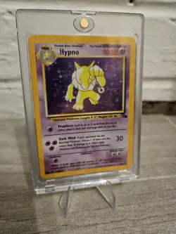 Pokemon Hypno 8/62 Fossil Holo Rare WOTC Edition 1999 - Image 2