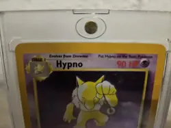 Pokemon Hypno 8/62 Fossil Holo Rare WOTC Edition 1999 - Image 3