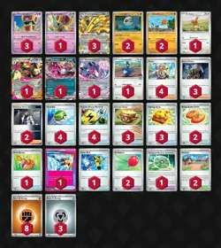 Pokemon Special event Auchland Tournament Deck Gholdengo/Lunatone Readyto Play - Image 1