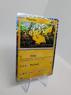 Pokemon TCG Card - Pikachu - 002/015 - McDonald's Promos 2024 Holo Rare NM - Image 2