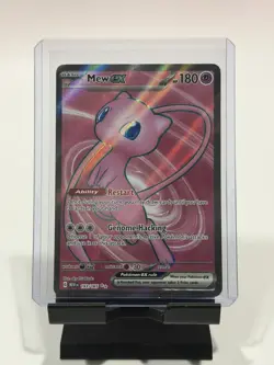 Pokemon Mew EX Full Art 193/165 Sv: Scarlet & Violet 151 Holo - Image 1
