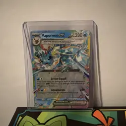 Pokemon TCG Vaporeon EX 023/131 Prismatic Evolutions Holo - Image 1
