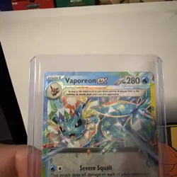 Pokemon TCG Vaporeon EX 023/131 Prismatic Evolutions Holo - Image 2