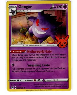 Pokemon Gengar F 066/196 TCG Trick Or Trade 2023 Holo - Image 1