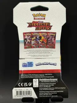 Pokemon Scarlet and Violet Destined Rivals Sleeved Booster Packs - Image 2