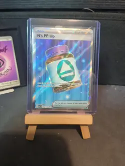 N's PP Up 262/217 Full Art Ultra Rare Pokemon TCG Ascended Heroes MINT - Image 1