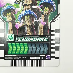 Kamen Rider Gotchard Ride Chemy Trading Card Venomdake RT2-034 C Bandai Japan - Image 5