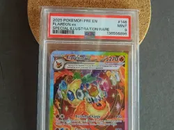 Pokemon 2025 Flareon EX Prismatic Evolutions Sir 146/131 PSA 9 MINT - Image 1