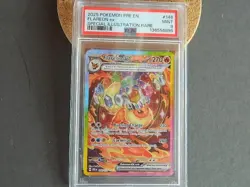 Pokemon 2025 Flareon EX Prismatic Evolutions Sir 146/131 PSA 9 MINT - Image 2