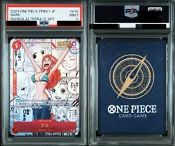 PSA9 Nami OP01-016 Manga Alt Art One Piece Card Japanese The Best - Image 3