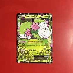 Shaymin EX XY148 Ultra Rare Black Star Promo Pokemon TCG Near Mint/LP - Image 1