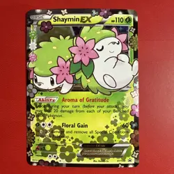 Shaymin EX XY148 Ultra Rare Black Star Promo Pokemon TCG Near Mint/LP - Image 2