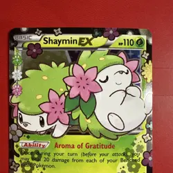Shaymin EX XY148 Ultra Rare Black Star Promo Pokemon TCG Near Mint/LP - Image 3