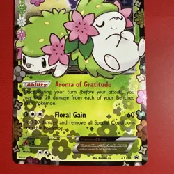 Shaymin EX XY148 Ultra Rare Black Star Promo Pokemon TCG Near Mint/LP - Image 4