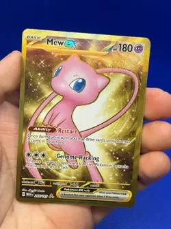 Pokemon Scarlet & Violet 151 Mew ex 205/165 Gold Hyper Rare NM - Image 2