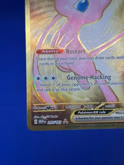 Pokemon Scarlet & Violet 151 Mew ex 205/165 Gold Hyper Rare NM - Image 5