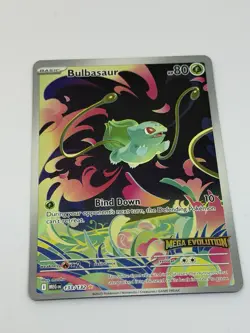 Bulbasaur Stamped #133 Pokemon Mega Evolution - Image 2
