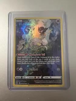Pokemon Mew GG10/GG70 Crown Zenith Galarian Gallery Full Art Holo Ultra Rare - Image 1