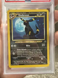 Neo Discovery Umbreon Holo Unlimited 13/75 PSA 7 2001 Pokemon - Image 3