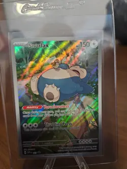 Pokemon Card TCG - Snorlax SVP 051 Scarlet & Violet 151 Black Star Promo NM - Image 1